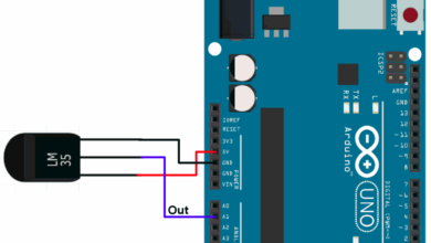 راه‌اندازی سنسور دما LM32 با میکروکنترلر آردوینو